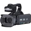 YFDGD Videocamera 4K Da 64 MP Touch Screen 4 Full UHD Vlog Streaming Camera WIFI Registratore Digitale Webcam Scatta Nitida Fluida(128G SD Card,With Microphone)