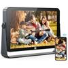 NOBRIM Telaio elettronico Cornice Digitale Touch Screen FHD da 10 Pollici Cornice Fotografica Digitale WiFi Batteria Integrata con Album Fotografico elettronico da 32 GB FotoVideo