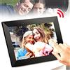 CICOLO Cornice Digitale WiFi 8/10.1 Pollici Portafoto Digitale IPS Touch Screen Cornice Foto Digitale Auto-Rotazione, con Memoria 16 GB, Condivisione di Immagini Musica Video,8inch