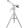 Vixen Set telescopio Vixen SX2WL A80Mf con montatura GoTo WiFi, lunghezza focale 910mm, lente acromatica 80mm, controllo smartphone, 2 oculari Plossl e treppiede in metallo stabile