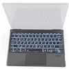 docooler Tastiera per Tablet Adatta per BT Wireless Retroilluminata con Touchpad Ampio e Resistente Magnetica Staccabile