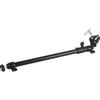 MEMEWOCA Barra di supporto pieghevole in lega di alluminio per slider video e fotocamere, asta telescopica per treppiede con piattaforma girevole a 360°, range di serraggio 10-50 cm, per