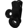 KOMBIUDA Obiettivo per Telefono Lente Macro per Smartphone Lente Fisheye per Telefono Cellulare Clip Obiettivo per Fotocamera per Microscopio