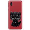 MUTOUREN Cover per Samsung Galaxy A20S Custodia in Silicone TPU Trasparenti Ultra Sottile Antigraffio Antiurto Protettivo Case con Pellicola Proteggi Schermo, Piccolo Leopardo
