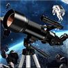 YangRy Entry-Level Astronomical Telescope,telescopes for Astronomy Beginners,Kids Telescope,70mm Aperture 400mm AZ Mount Refractor Telescope YangRy