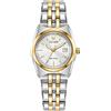 Citizen Eco-Drive Corso - Orologio da donna, in acciaio inox, classico, bicolore, Two-Tone Bracelet, White Dial, One Size, Abito Eco-Drive/Classic Corso