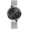 BERING Donna Analogico Quarzo Ceramic Orologio con Cinturino in Acciaio inossidabile Cinturino e Vetro zaffiro 35036-002