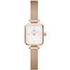 Daniel Wellington Quadro Orologi One Size 316L Stainless Steel With Pvd Plated Rose Gold Rose Gold
