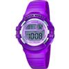 Lorus Sports - Orologio donna al quarzo Sportivo cinturino in Gomma Viola cassa in Resina display analogico viola - R2385HX9