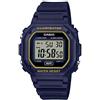 Casio Orologio unisex F-108WH-1ACF Big Square con display digitale al quarzo, nero, Blu/giallo., Orologio al quarzo