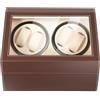 DOPBENT Scatola carica orologi automatica, 4 orologi+6 posti di memoria extra con motore silenzioso per orologi automatici, carica orologi automatica, in fibra di carbonio