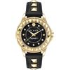Philipp Plein Orologio analogico al quarzo da donna Full Lady Rock, Oro/Sw/Sw - Pwpqa0224, Cinghia