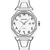 Gosasa Creativo Unisex Sketch Anime Style Donna Uomo Quarzo Orologio Da Polso Personalità Impermeabile Minimalista Nero e Bianco Orologio Analogico, T Bianco, Stile anime alla moda
