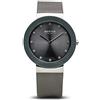 BERING Donna Analogico Quarzo Ceramic Orologio con Cinturino in Acciaio inossidabile Cinturino e Vetro zaffiro