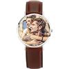SOUFEEL Orologio Donna Orologio da Polso Fotografico Personalizzato Testo 45mm impermeabile Regali per San Valentino uomo e donna coppia