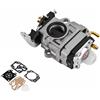 liumuyan carburatore per decespugliatore 43cc 52cc con guarnizioni di ricambio e vaschetta di adescamento Compatibile con Multi-Tool, coltivatori, frese e tagliasiepi