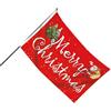 Tanxemery Bandiera natalizia, 90 x 150 cm, striscione decorativa per la casa, striscione double face, per dormitori, camere, pareti, balconi, terrazze, giardini, strade, eventi comunitari, proprietari di casa G