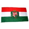 FahnenMax Bandiera King Ungheria con Stemma Bandiera/Fahne - Resistente agli Agenti atmosferici, Bianco, 150 x 90 x 1 cm, 16899