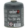 Weber Cartuccia a gas/bombola per barbecue portatili, miscela di butano e propano, compatibile con Q 100/1000, Performer Deluxe, Traveler, Go-Anywhere a gas e Summit Charcoal, 445 g