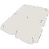 Briconess.com Telo di ricambio per dondolo da giardino 2 posti in poliestere idrorepellente 165x112x1h cm - Beige