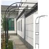 LDKEKDF Arco Giardino Per Glicine Semiarco Arco Per Rose 60x240cm Arco Per Piante Rampicanti Traliccio Per Rose 90x240cm 240x240cm Bianco Nero Resistente Alle Intemperie(Bianca,150x240cm/4.9x7.9ft)
