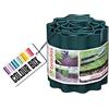 Bradas OBFG 0920 - Bordo per aiuole, 9 m x 20 cm, Colore: Verde