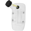 SUPVOX Serbatoio Carburante per Tosaerba in Plastica Bianco, Alta Densità | Tiller e Mower, Installazione Facile, Uso Agricolo e Giardino, Struttura ad Alta Durezza