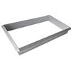 innogard S7050-005 - Set di Recinzione per lumache 12 Pezzi - zincato a Caldo - 4X Angolo Esterno 90°, 8X Pannello Laterale 25 x 0,05 cm x 1 m