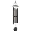 Corinthian Bells Scacciaspiriti da 111 cm, colore: nero