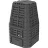 EKOGRID Compostiera da Giardino - 1000 L - con Irrigazione a Goccia e Ventilazione - Nero