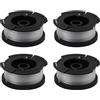 StarRing Bobina di ricambio per decespugliatore Black and Decker per decespugliatori GL280 GL230 GL340 GL425 GL430 GL530 GL540 accessori (4 pezzi)