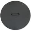 BonFeu BonBiza coperchio Ø80 - braciere da giardino - copertura - braciere - acciaio nero - per caminetti Ø80 cm - 80x80x9 cm