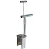 Obotsnoi Strumento ergonomico per piantare bulbi trapiantatore scavatore da giardino per perforazione rapida del suolo rilascio del suolo trapiantatore di piantine di alberi da frutto