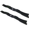 perfektGarten 2 lame per pacciamatura tosaerba da 54 cm, compatibile con Murray 42 Deck EMT155420H EZT2042 MSD100 Snapper ELT175420