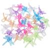 Vilgftyiet 30 clip per orchidee a forma di libellula, per supporto per piante, strumento di fissaggio per legami da giardino, in plastica colorata, 3,5 x 3,3 cm (confezione da 30, 6 colori)