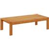 vidaXL Tavolo da Giardino 100x50x27 cm in Legno Massello di Acacia, Tavolo da Esterno, tavolino da Giardino, Tavolo da Giardino in Legno
