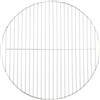 vidaXL Griglia per Barbecue Rotonda Ø47 cm in Acciaio Inossidabile 304, griglia di Sostituzione, griglia per grigliate, griglia per grigliate a Gas