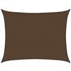 vidaXL Vela Parasole 160 g/m² Marrone 6x7 m in HDPE