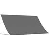 vidaXL Tenda da Sole Retrattile Antracite 300x150 cm Tessuto e Acciaio