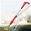 Generic Diserbante Termico Elettrico 2000W - Bruciatore A 650℃ con Accenditore BBQ, 2 Ugelli + Cavo 1,8m per Giardino/Terrazza (modalità Fiamma & Aria Calda)