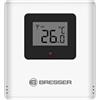 Bresser Sensore Termico Wireless con Display IP44 Portata 80m per Stazione Meteo o Termometro Autonomo