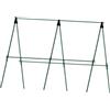LeeQinersw Cucumber Trellis Garden Stakes Easy Assembly Metal Portable Grow Support Garden Trellis per Fiori Grape Yard Indoor, 90cmx90cm