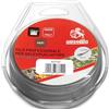 AUSONIA - Filo per decespugliatore Quadro Grigio 2,4 mm x 70 m