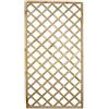 milani home Grigliato in Legno da Giardino Pannello Grigliato in Legno di Pino Impregnato in Autoclave per Esterno 90 X 180 Cm