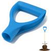 Tissting Impugnatura Per Pala D in Plastica, Diametro 3,2 Cm/1,26 Pollici - Manico Ergonomico per Scavare e Rastrellare, Leggero e Comodo, Ideale per Giardinaggio e Spalare Neve