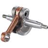 Gdfnmogo Albero motore in acciaio temprato per motori decespugliatore 40-5 e 44-5 - Compatibile con modelli TU43, 430CC, 52FCC, 44-5F - - Parte di ricambio lavorata per (40-5)