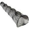 Gdfnmogo Tunnel da giardino, copertura in micromesh Polytunnel, mini serra per piantare ortaggi, protezione dal gelo, protezione dagli insetti degli uccelli, 300 x 45 x 45 cm