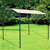 Salone Negozio Online Telo di Ricambio per Gazebo, 250 x 300 cm, Copertura in Poliestere, Beige