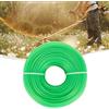 MeevrgR Filo di ricambio per decespugliatore da giardino, 6 mm x 100 m, per un cavo di nylon resistente per un taglio efficiente