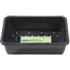 GARLAND Ghirlanda GAL50HHB1 Standard Half-Size Vassoio Seed con Fori, Colore: Nero